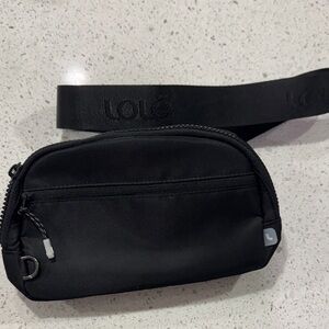 Lole Men's Black Belt Bag